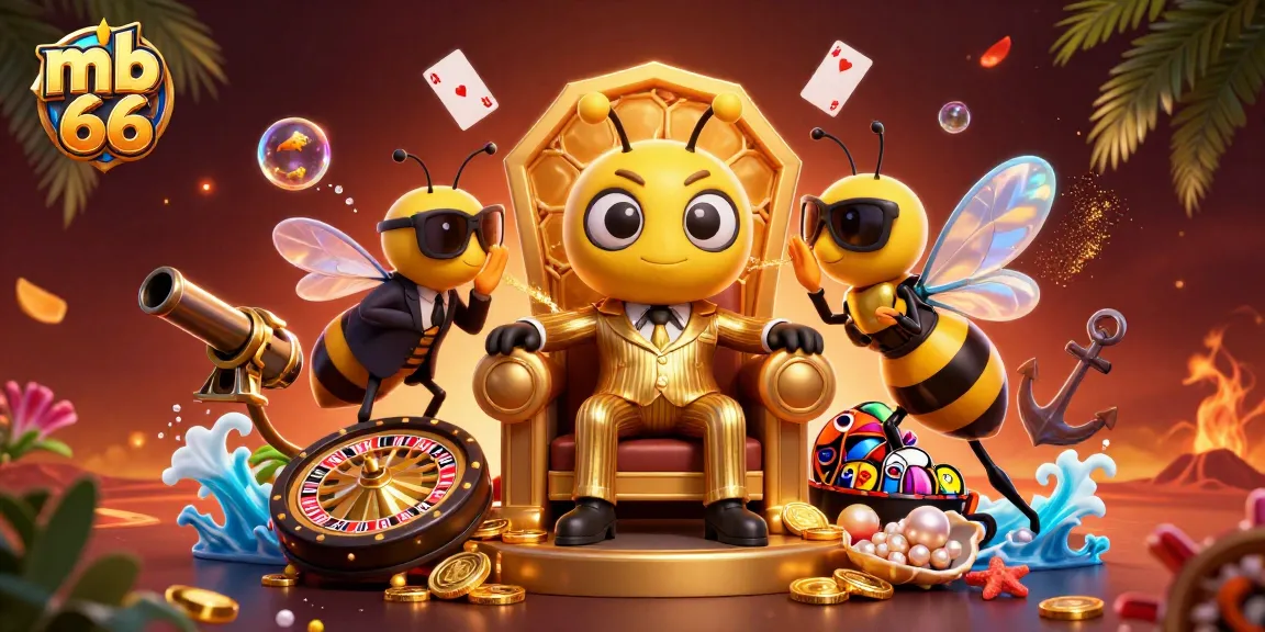 Experience thrilling action at mb 66 with the bumblebee mob boss surrounded by casino elements.