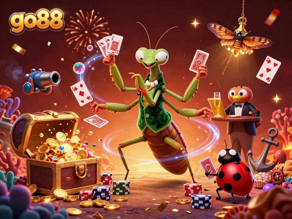 Experience thrilling moments with go88's vibrant online gaming scene full of excitement and winnings.