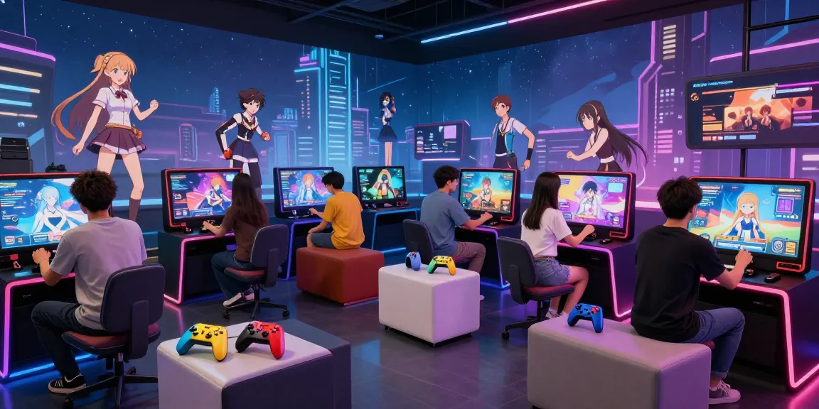 Exciting gameplay scene showcasing engaging hentai game characters and vibrant settings.